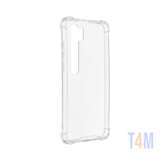 Capa de Silicone com Cantos Duras para Xiaomi Mi Note 10/Note 10 Pro Transparente